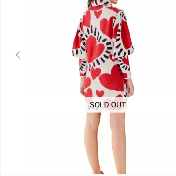 Farm Rio Hearts Sweaterdress - Picture 6 of 6